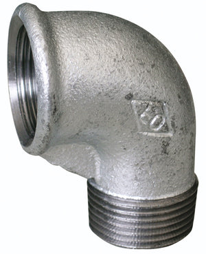 Atusa GOMITO A 90  ° M/F IN GHISA Figura 92 mis. 1 10.00 pz