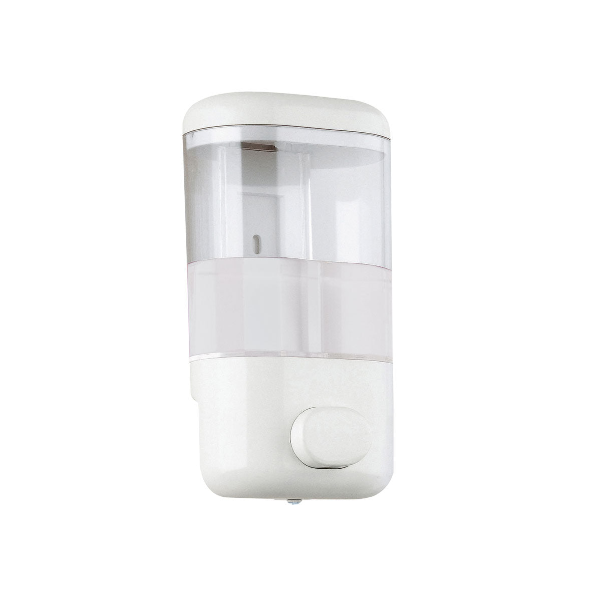 DISPENSER SAPONE DA PARETE PUSH PRO IN PLASTICA BIANCO - DIM.CM (LXPXH):11X9X20,8  - GDY