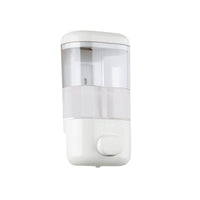 DISPENSER SAPONE DA PARETE PUSH PRO IN PLASTICA BIANCO - DIM.CM (LXPXH):11X9X20,8  - GDY