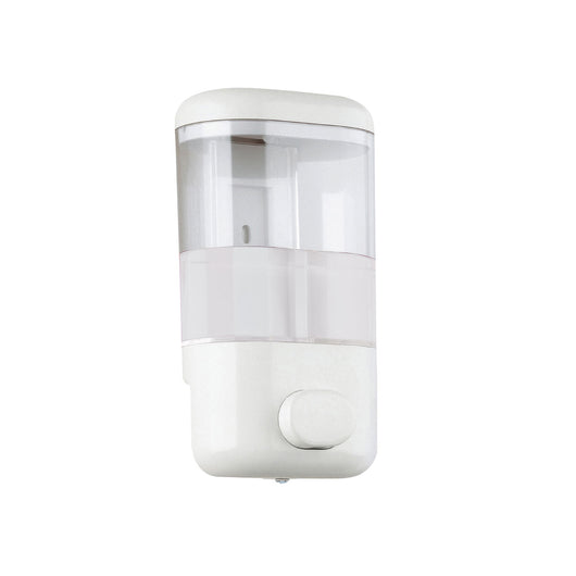 DISPENSER SAPONE DA PARETE PUSH PRO IN PLASTICA BIANCO - DIM.CM (LXPXH):11X9X20,8  - GDY