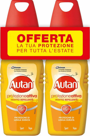Autan ACTIVE VAPO 2 pz.  ml. 100 12.00 confezioni