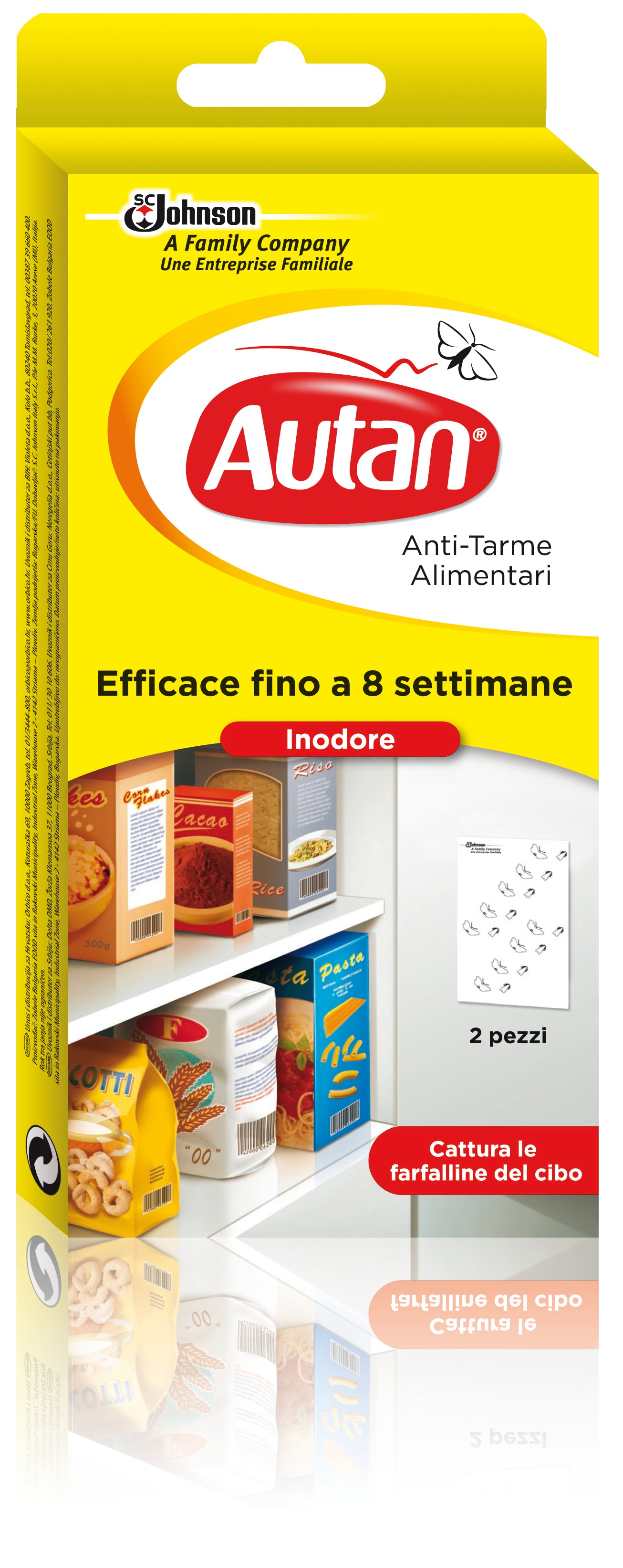 Autan ANTITARME ALIMENTARI AUTAN 2 pz. 6.00 pz