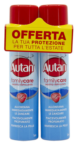 Autan FAMILY CARE SPRAY 2 pz. ml. 100 12.00 confezioni