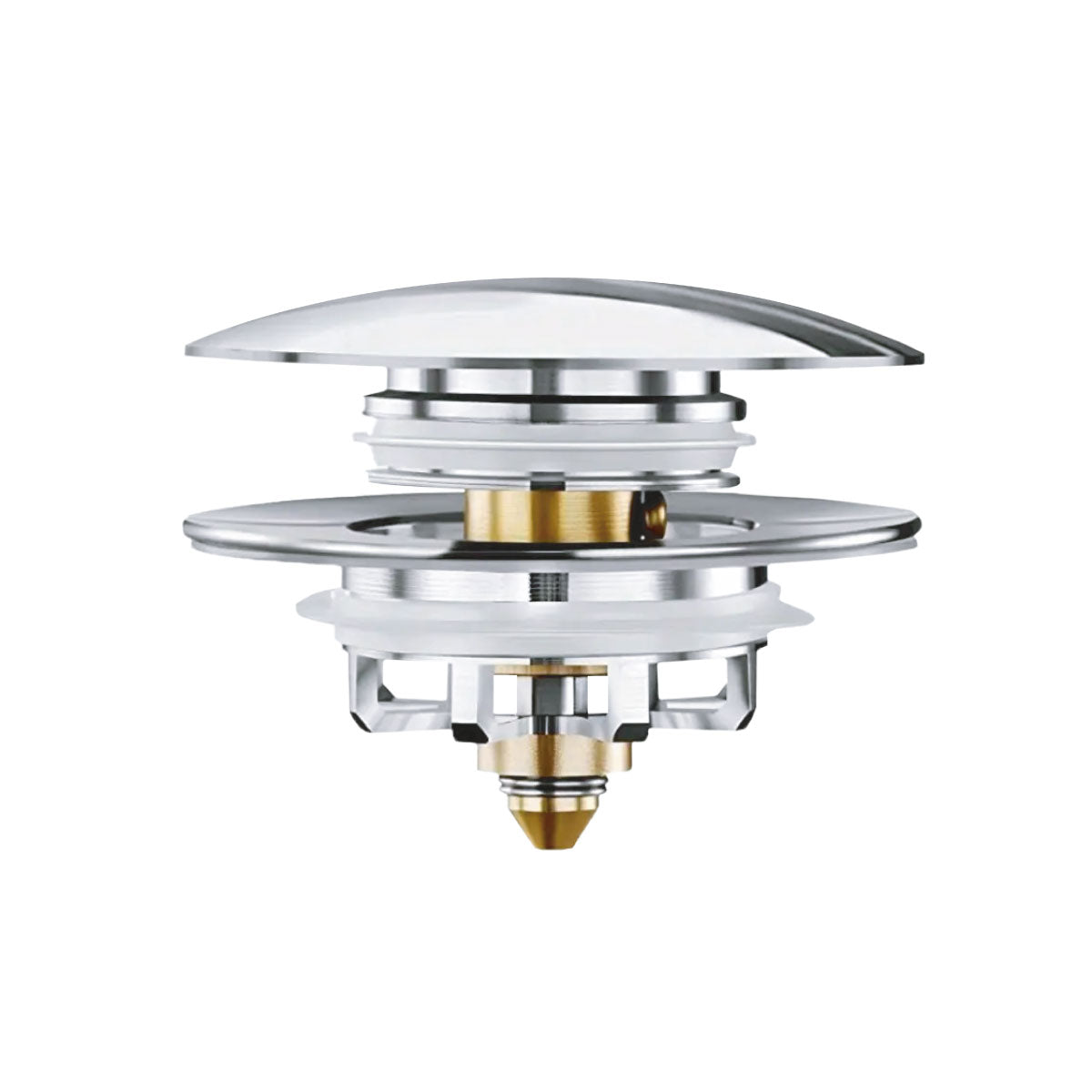 TAPPO PILETTA CLICK CLACK PER SOSTITUZIONE MODELLO PUFFOMAX - TAPPO ø66- ALTEZZA 28,5 MM  - AER