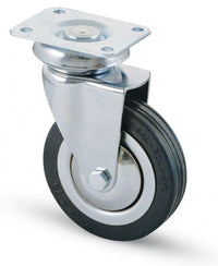 Avo RUOTA GIREVOLE PER MOBILI art.155 mm. 80-piastra mm. 64x50 4.00 pz