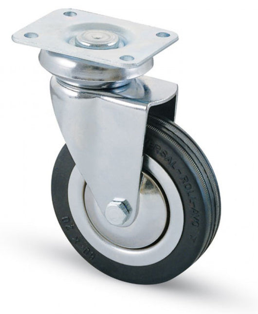 Avo RUOTA GIREVOLE PER MOBILI art.155 mm.100-piastra mm. 90x70 4.00 pz