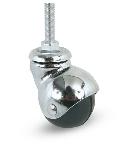 Avo RUOTA GIREVOLE PER MOBILI CUFFIA CROMATA art.165B mm.50-perno M8x15 12.00 pz