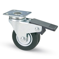 Avo RUOTA GIREVOLE PER MOBILI+FRENO art.160BIS mm.40-piastra mm. 40x40 12.00 pz