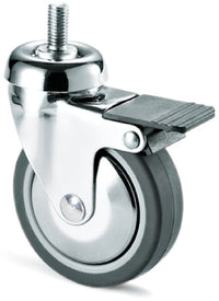 Avo RUOTA GIREVOLE PER MOBILI+FRENO art.220CBISB mm. 60-perno M10x20 8.00 pz