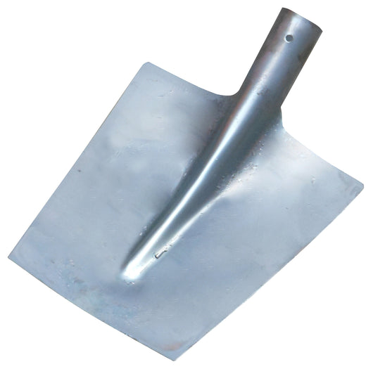 BADILE A PUNTA QUADRA IN ACCIAIO STAMPATO  mm. 245x255 (n° 2)