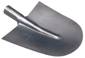 BADILE A PUNTA TONDA IN ACCIAO STAMPATO  mm. 270x275 (n° 2)