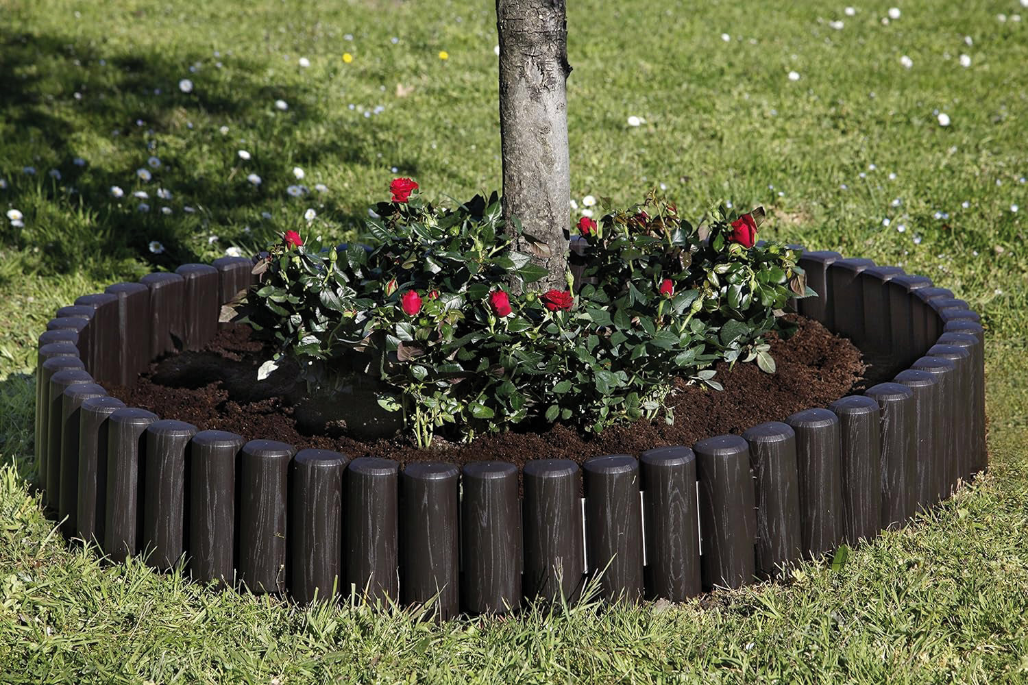 Bama BORDATURA MODULARE PER AIUOLE 6 moduli Col. Cacao mt. 2,3