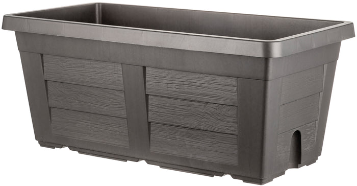 Bama FIORIERA RETTANGOLARE LEGNO Col. Antracite cm. 80x40x34 h