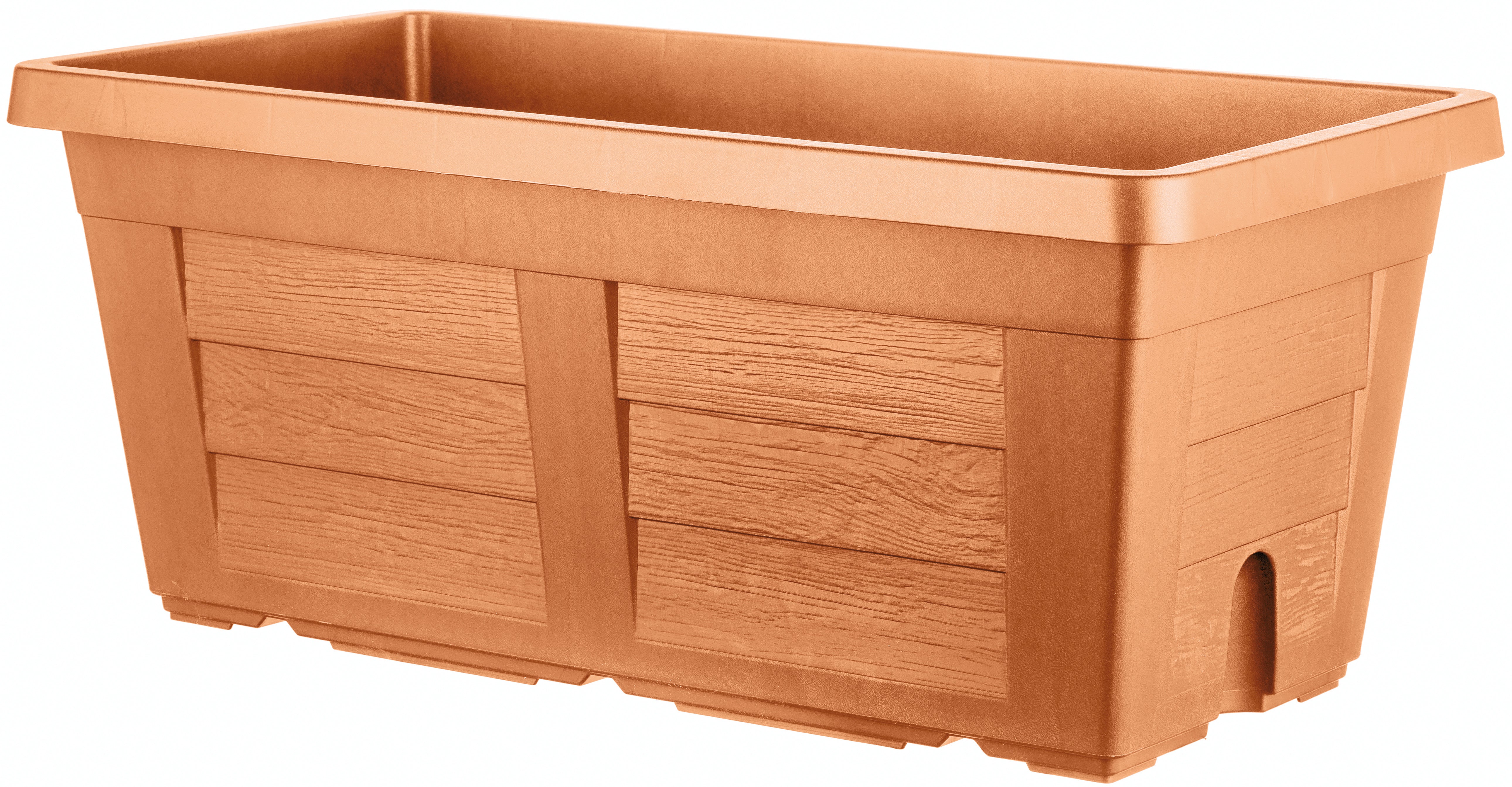 Bama FIORIERA RETTANGOLARE LEGNO Col. Cotto Chiaro cm. 80x40x34 h