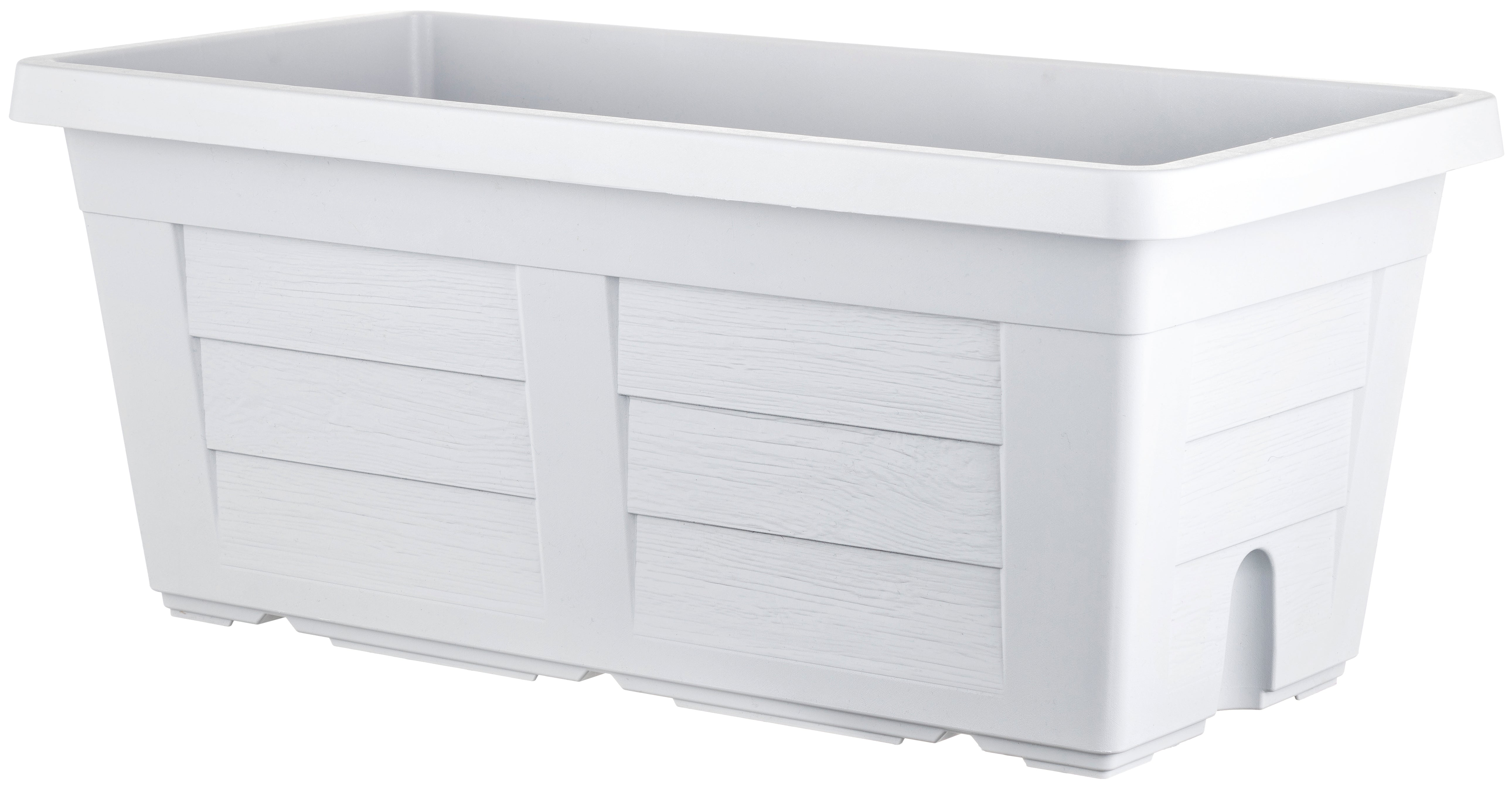 Bama FIORIERA RETTANGOLARE LEGNO Col. Ghiaccio cm. 80x40x34 h