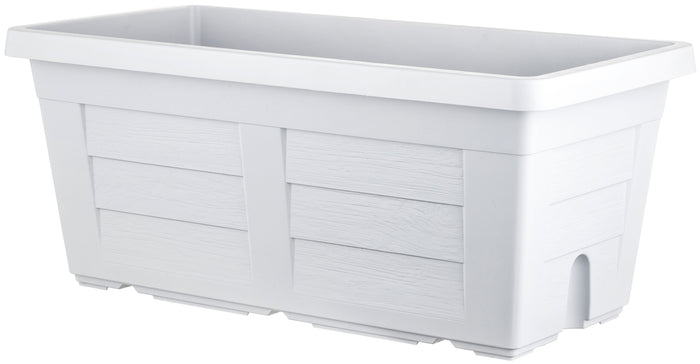 Bama FIORIERA RETTANGOLARE LEGNO Col. Ghiaccio cm.100x44x40 h