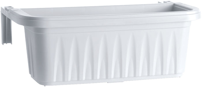 Bama FIORIERA RETTANGOLARE RONDINE Col. Bianco cm. 50x20x18,5 h