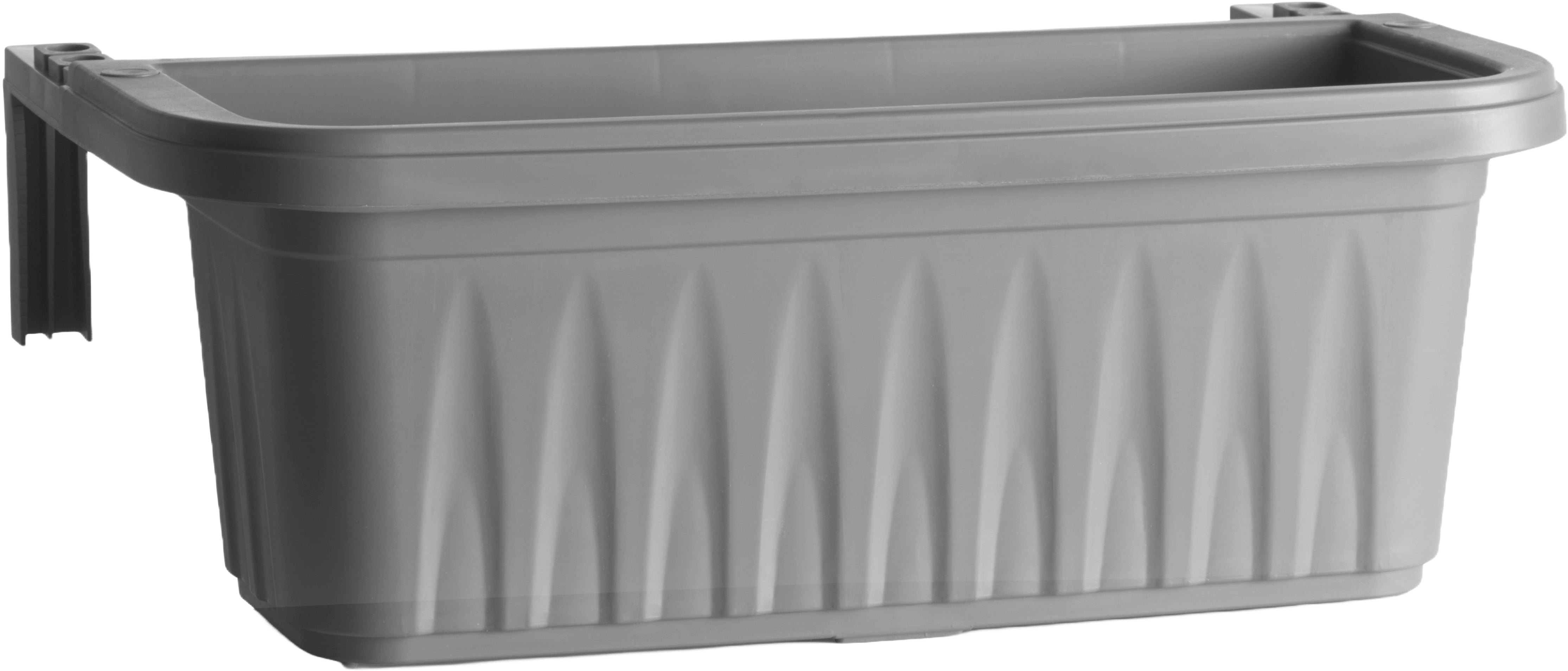 Bama FIORIERA RETTANGOLARE RONDINE Col. Grigio cm. 50x20x18,5 h