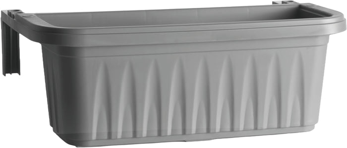 Bama FIORIERA RETTANGOLARE RONDINE Col. Grigio cm. 50x20x18,5 h