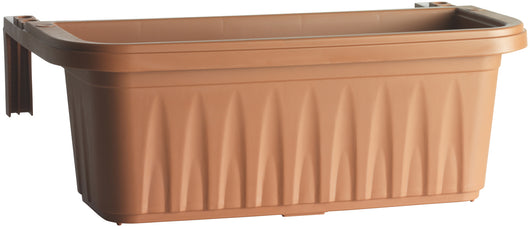 Bama FIORIERA RETTANGOLARE RONDINE Col. Terracotta cm. 50x20x18,5 h