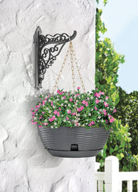 Bama SET CIOTOLA PAGLIA + CATENELLA Col. Antracite Ø cm. 30x13 h