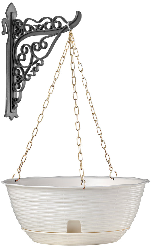 Bama SET CIOTOLA PAGLIA + CATENELLA Col. Panna Ø cm. 30x13 h