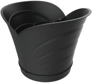 Bama VASO TULIPANO SET 2 VASI Col. Grigio cm. 34,5x19x30 h