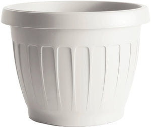 Bama VASO TONDO TERRA Col. Bianco Ø cm. 30x22 h