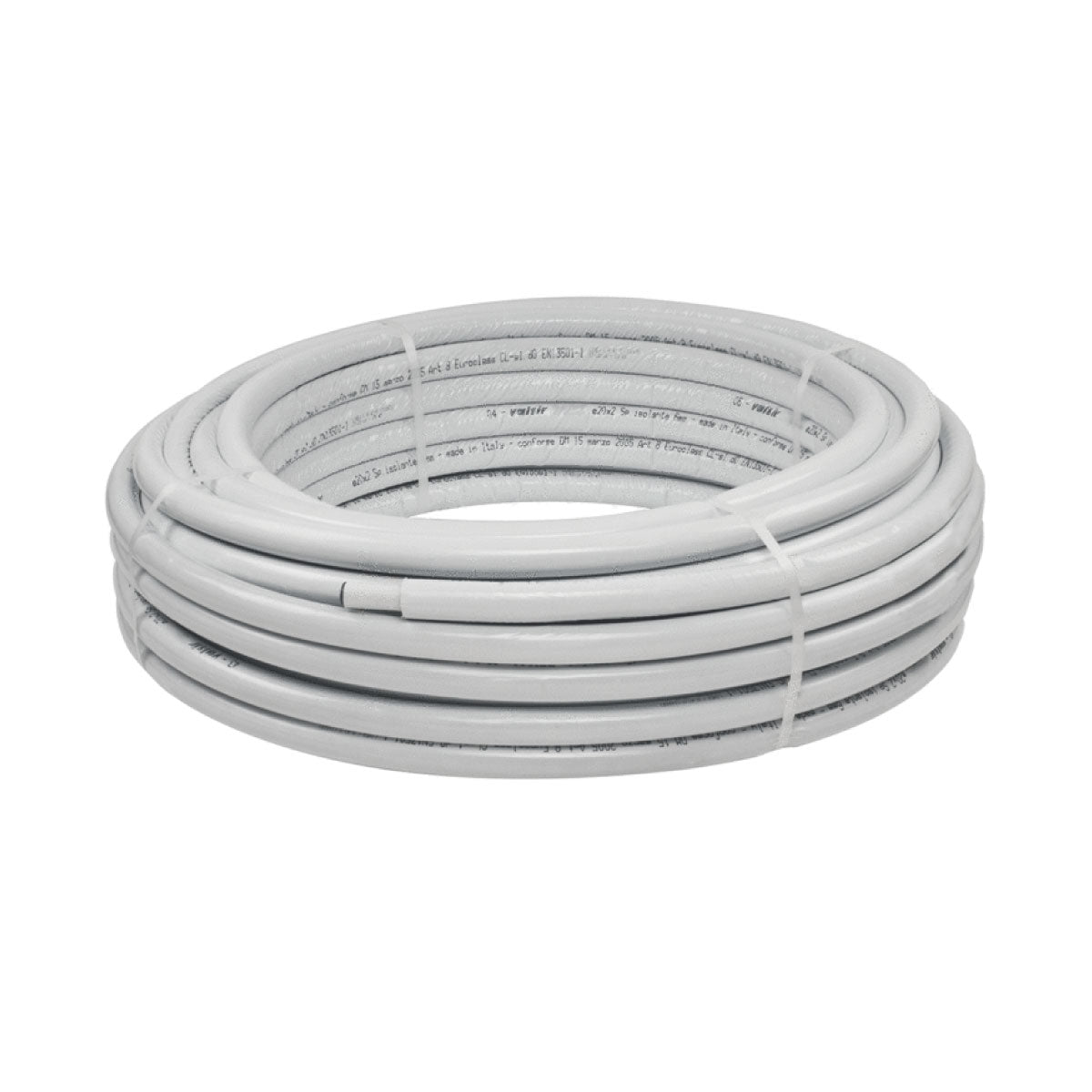 TUBO MULTISTRATO RIVESTITO GRIGIO AD ALTA DENSITÀ ESTERNA E FLESSIBILITÀ MODELLO MIXAL HDPE/PE-XB - ø16X2 - HDPE/PE-XB - SPESSORE ISOLAMENTO 6MM - 50 metri- VIL