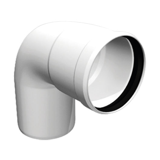 CURVA 93  ° MONOPARETE RIGIDA IN PPS PER CALDAIA A CONDENSAZIONE -  EE ¸60  - OLI