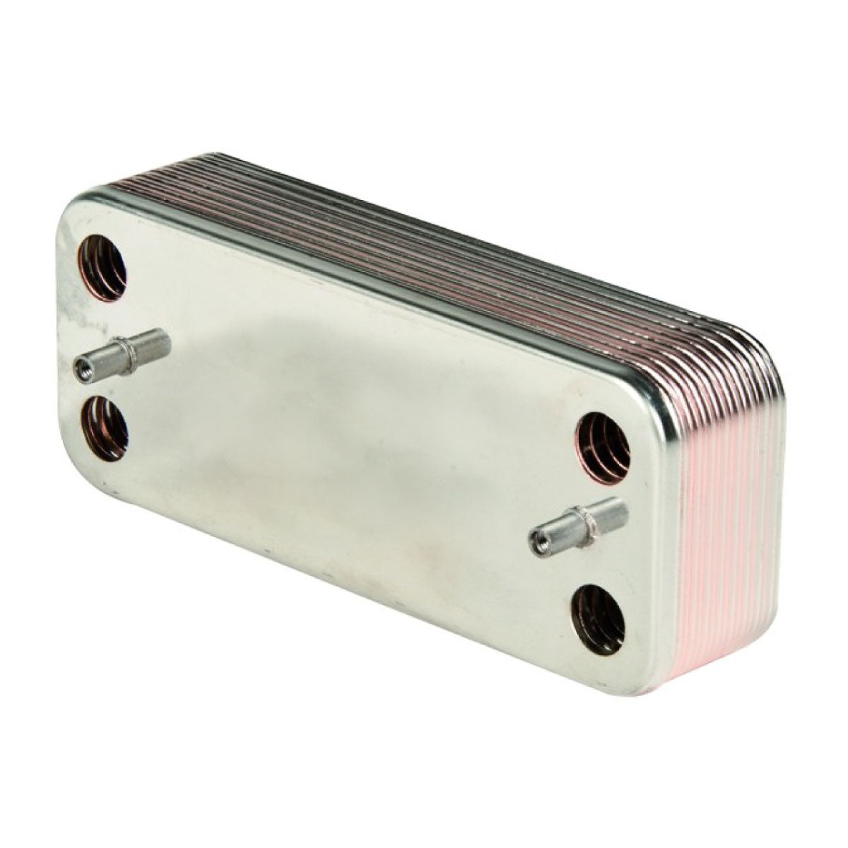 SCAMBIATORE DI CALORE SALDOBRASATO A PIASTRE PER CALDAIA MURALE - 16 PIASTRE