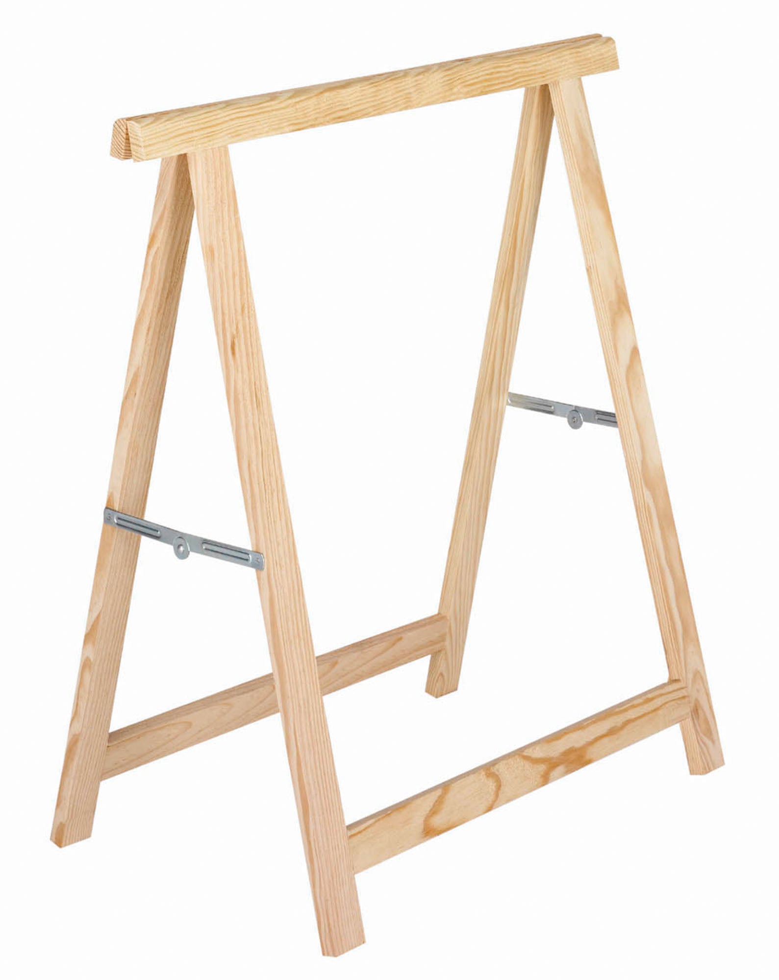 CAVALLETTO RICHIUDIBILE IN LEGNO DI PINO Profilo mm. 17x40 - cm. 73,5x37x74 h - kg. 400