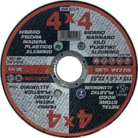 Grandinetti Mole DISCO ABRASIVO PIANO JOLLY (linea 4x4)Ø mm. 230x1,9x22 25.00 pz