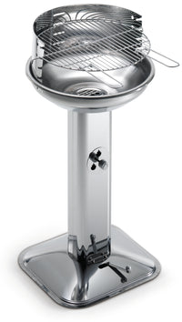 Ompagrill BARBECUE INOX VENUS 480 PRO SYSTEM griglia acciaio cromato Ø cm. 44 - H cm. 89