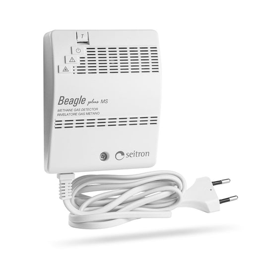 RILEVATORE FUGHE GAS A GPL PER USO DOMESTICO CON CAVO A SPINA MODELLO BEAGLE PLUS - GPL - 230V - CON SPINA  - SEI