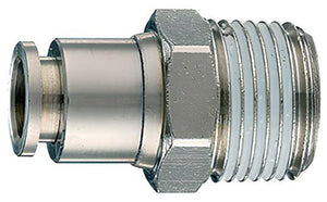 RACCORDO DRITTO FILETTATO PER COMPRESSORI Ø mm. 10x1/4 M 10.00 pz