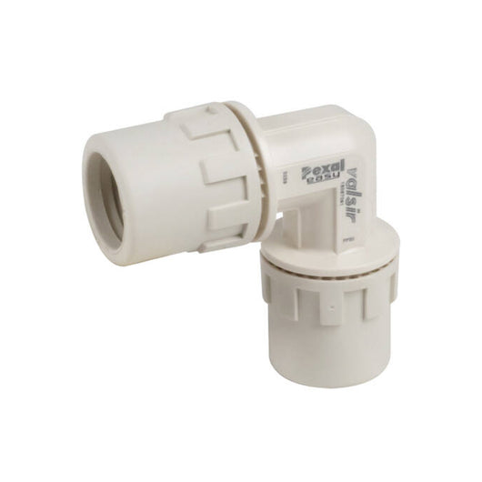 RACCORDO CURVO INTERMEDIO A PASSAGGIO TOTALE CONNESSIONE MEDIANTE BICCHIERATURA IN TECNOPOLIMERO SER - 16X2  - VIL