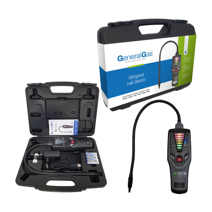 RILEVATORE ELETTRONICO DI FUGHE A DIODO RISCALDATO PER GAS REFRIGERANTI E MISCELE AZOIDRO (IDROGENO   - GER