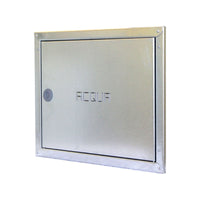 SPORTELLO IN LAMIERA ZINCATA PER CONTATORE ACQUA - DIM: (LXHXP): 40X30X2 CM  - CIE