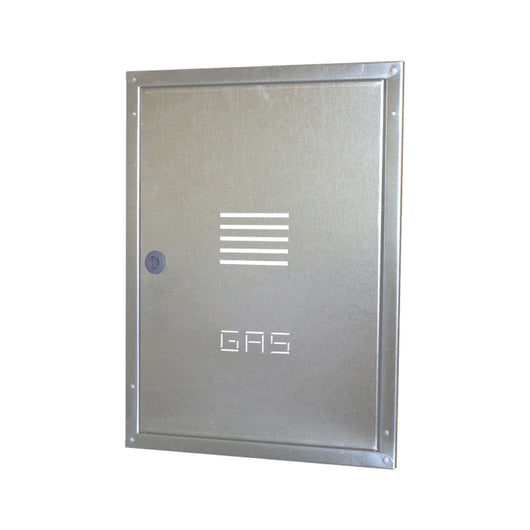 SPORTELLO IN LAMIERA ZINCATA PER CONTATORE GAS - DIM: (HXLXP): 45X35X2 CM  - CIE