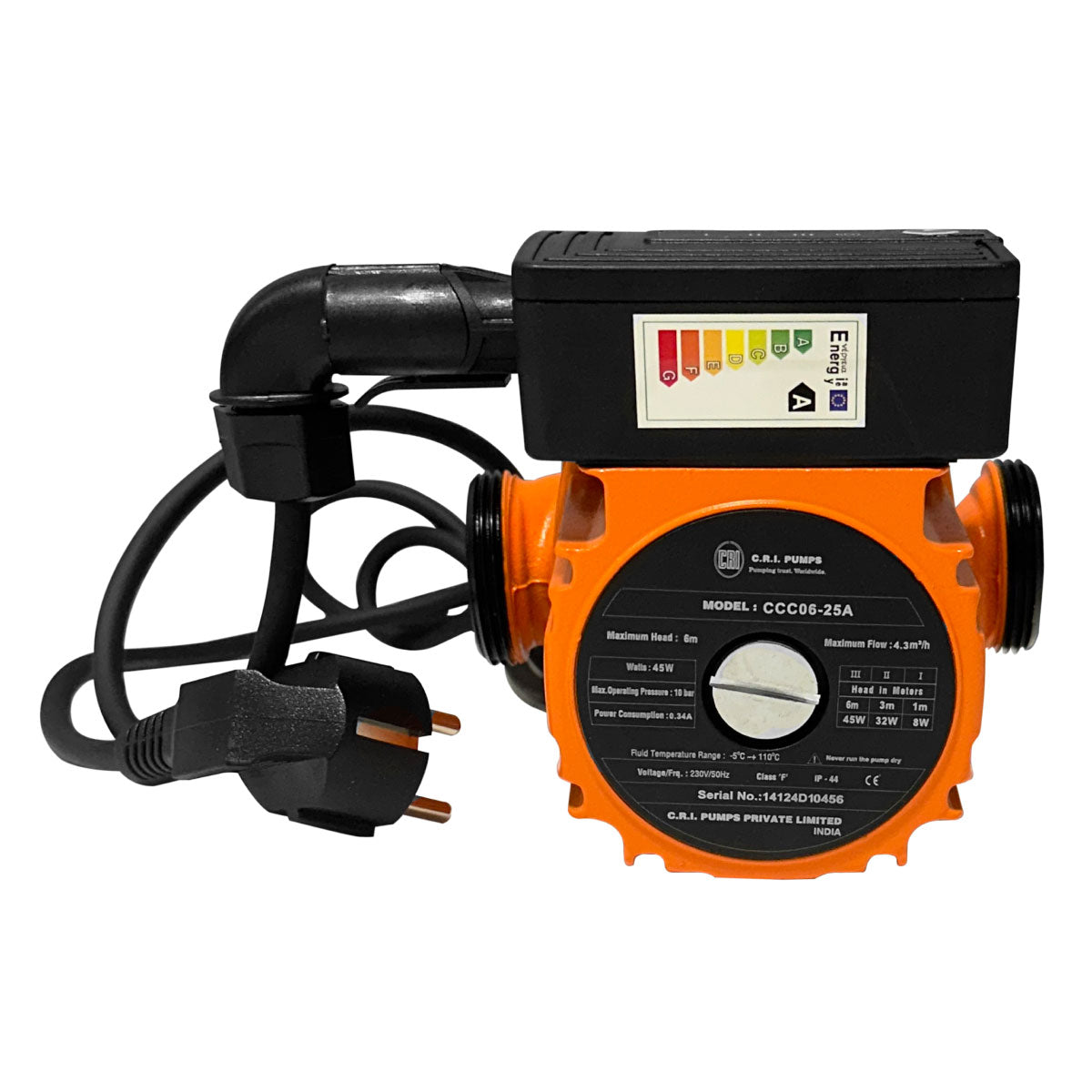 CIRCOLATORE A TRE VELOCITA + MODALITA' ECO INVERTER MODELLO CCC-06-25-AI - MODELLO CCC-06-25AI - INTERASSE 130MM - INVERTER  - ZIC