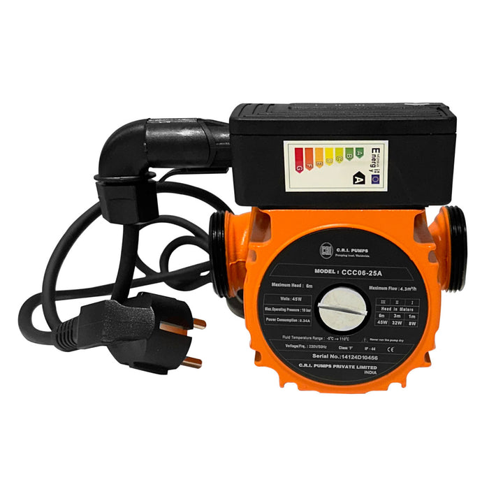 CIRCOLATORE A TRE VELOCITA + MODALITA' ECO INVERTER MODELLO CCC-06-25-AI - MODELLO CCC-06-25AI - INTERASSE 130MM - INVERTER  - ZIC