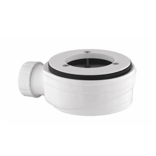 PILETTA SCARICO SIFONATA ISPEZIONABILE E ESTRAIBILE RIBASSATA IN POLIPROPILENE SENZA TAPPO ALTEZZA 5 - Ø90 MM RIBASSATA ED ESTRAIBILE - ALTEZZA 59 MM  - HID