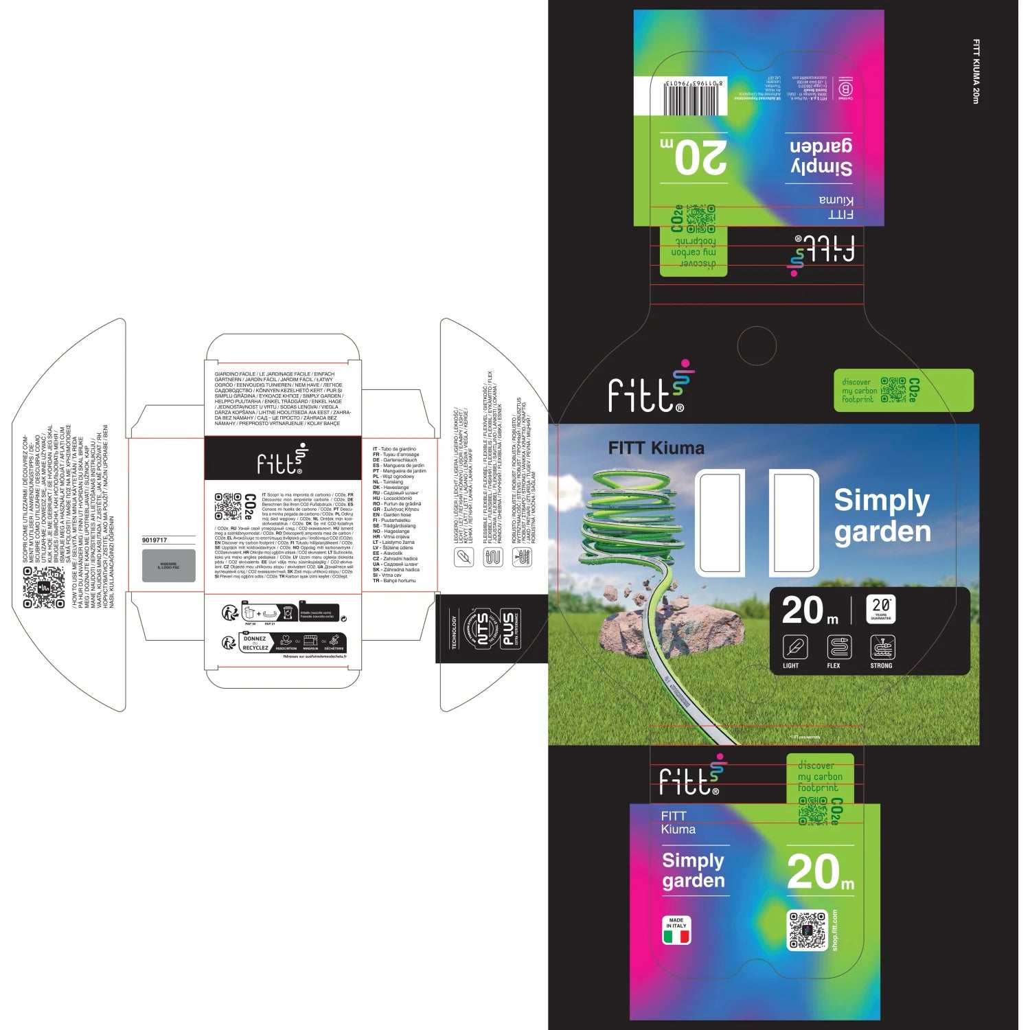 TUBO 'KIUMA' Ø mm 13 (int.) x mt 20  - FITT