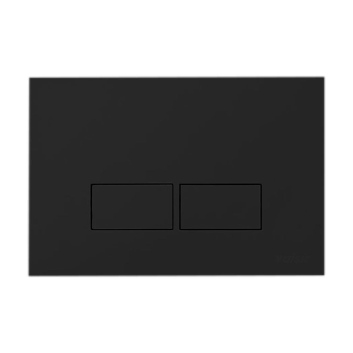 PLACCA DI COMANDO DUE TASTI MODELLO TROPEA P3 NERO OPACO - NERA OPACA  - VIL