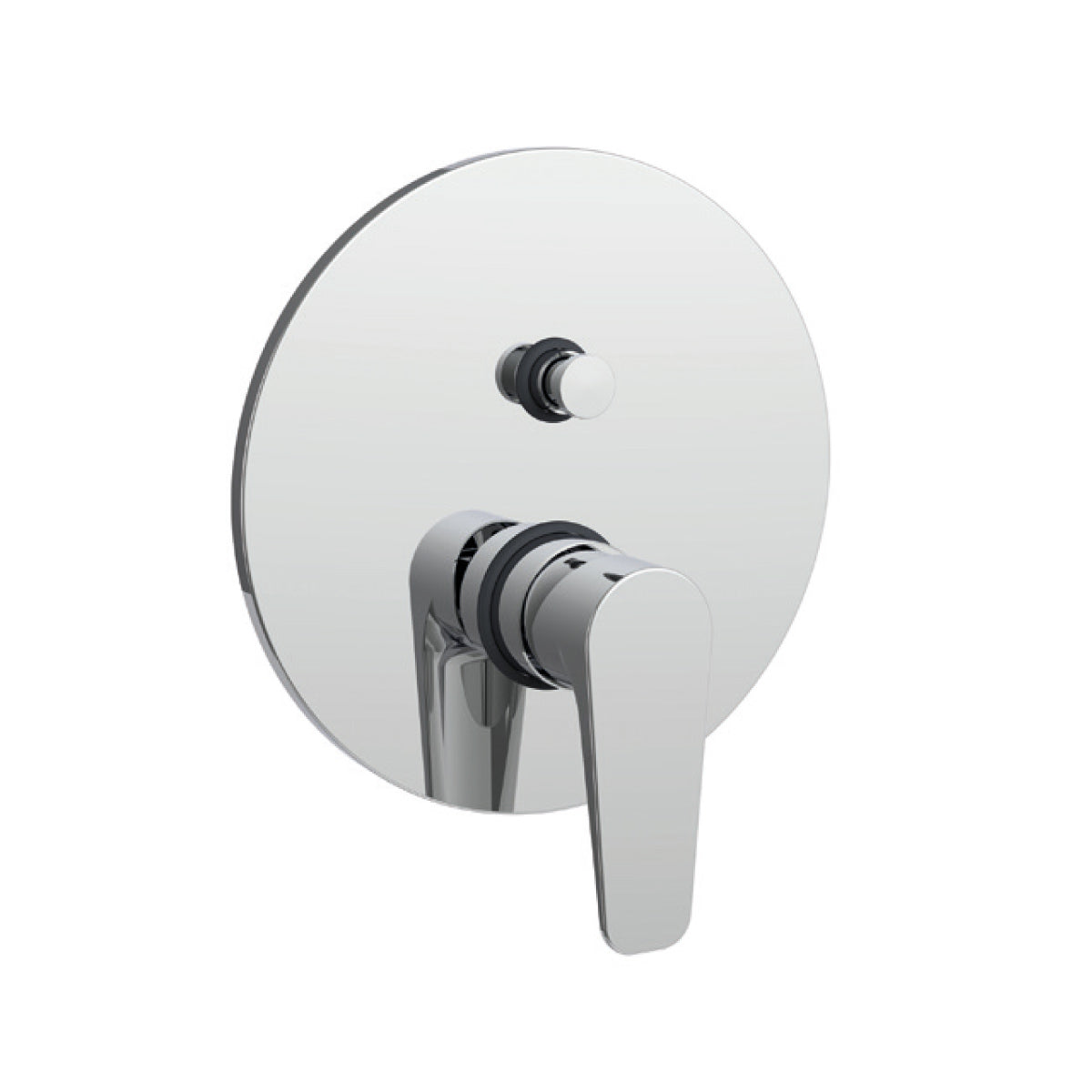 RUBINETTO MISCELATORE MONOCOMANDO INCASSO DOCCIA A 2 USCITE CROMATO SERIE ORANGE - 1/2  - PAF