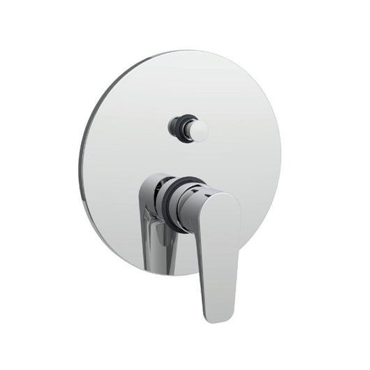 RUBINETTO MISCELATORE MONOCOMANDO INCASSO DOCCIA A 2 USCITE CROMATO SERIE ORANGE - 1/2  - PAF