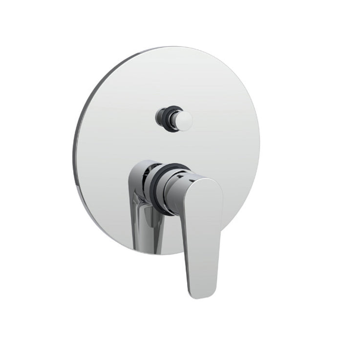 RUBINETTO MISCELATORE MONOCOMANDO INCASSO DOCCIA A 2 USCITE CROMATO SERIE ORANGE - 1/2  - PAF