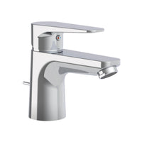 RUBINETTO MISCELATORE MONOCOMANDO CROMATO PER LAVABO SERIE ORANGE - SCARICO 11/4  - PAF