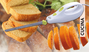 Dcg COLTELLO ELETTRICO 120 W - lama acciaio inox 20 cm.